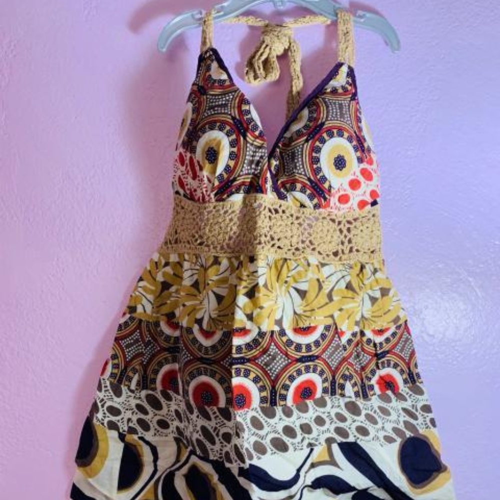 Summer backless top
